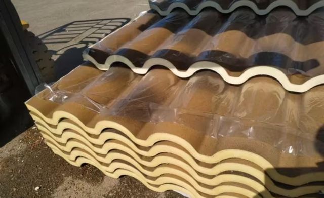 Imitazione di piastrelle sandwich