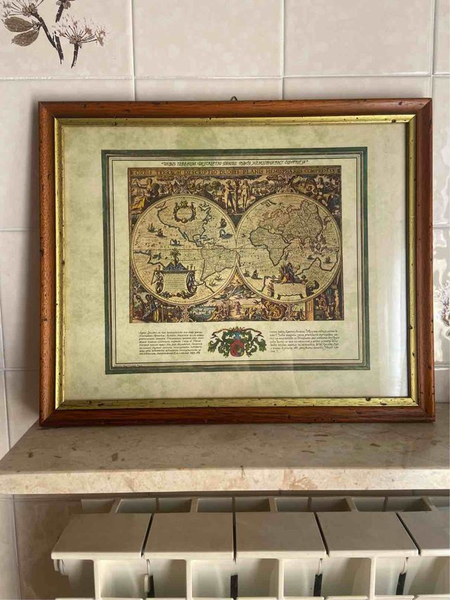 riproduzioni di cartine antiche 