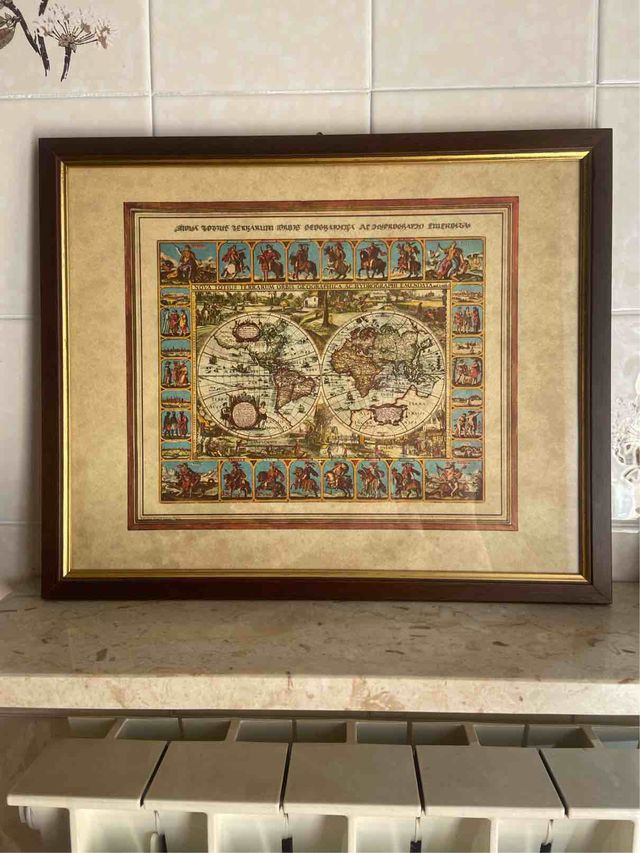 riproduzioni di cartine antiche 