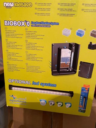 Acuario para peces New Kidsafe con filtro Biobox