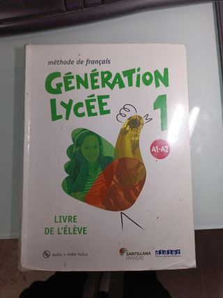 Libro Francés Bachillerato