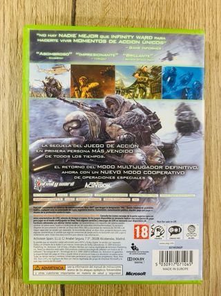 Lote de 3 juegos Call of Duty Xbox 360