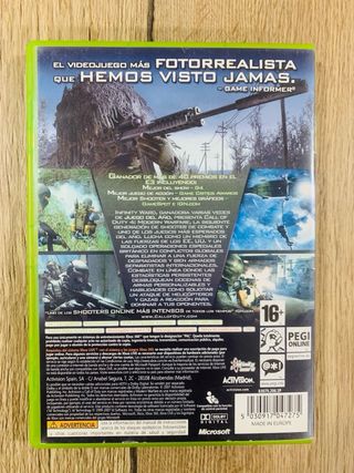 Lote de 3 juegos Call of Duty Xbox 360