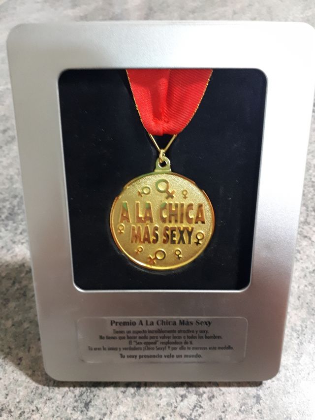 Medalla/trofeo "A la chica más sexy"