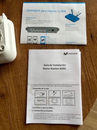 Router ADSL Home Station Movistar 