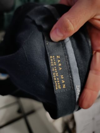 Traje Chaqueta y pantalón Zara Men
