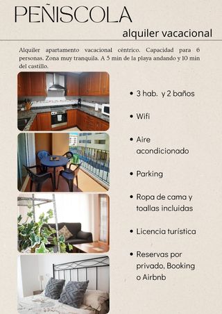 Piso en alquiler vacacional