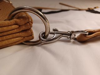 Bolso sintético, efecto piel granadas Camel