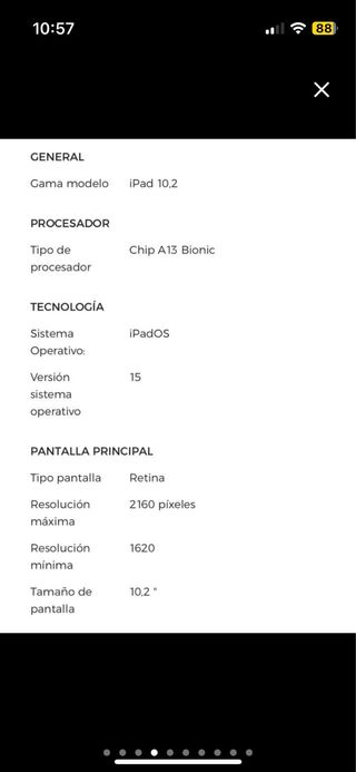 Apple iPad 10.2 (9* Generaciòn)