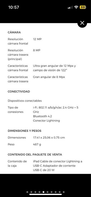 Apple iPad 10.2 (9* Generaciòn)