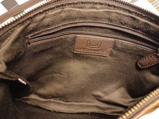 Bolso Bolso en piel con pelo de potro