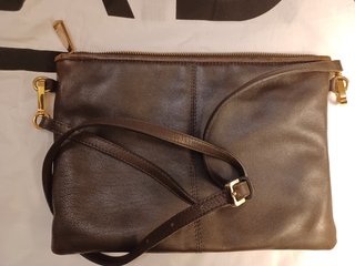 Bolso Bolso en piel con pelo de potro