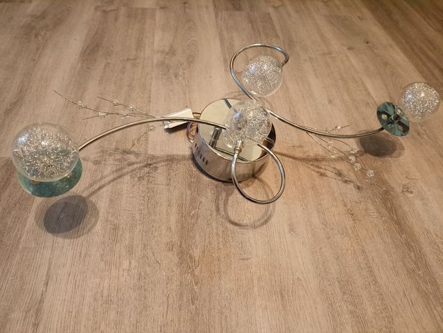 Lampara techo salón.