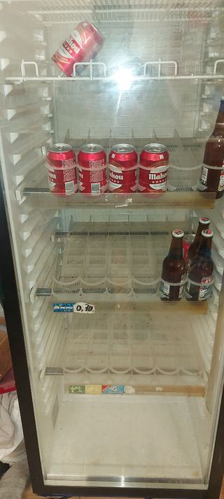 Camara frigorifica para latas y botes
