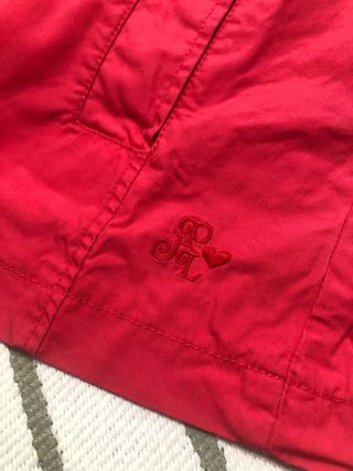 Trench Pepe Jeans rojo T-XS