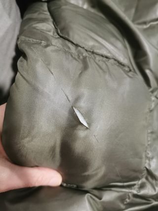 Abrigo largo invierno con capucha 2024 