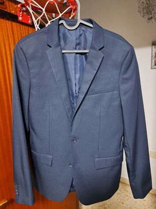 Traje Chaqueta Azul Marino