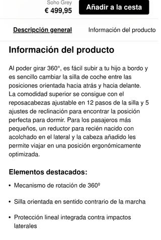 Silla cybex evolutiva