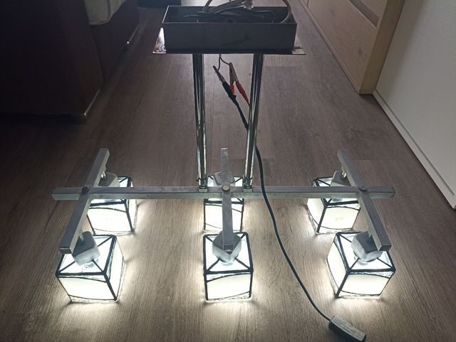 Lampara techo Tiffany