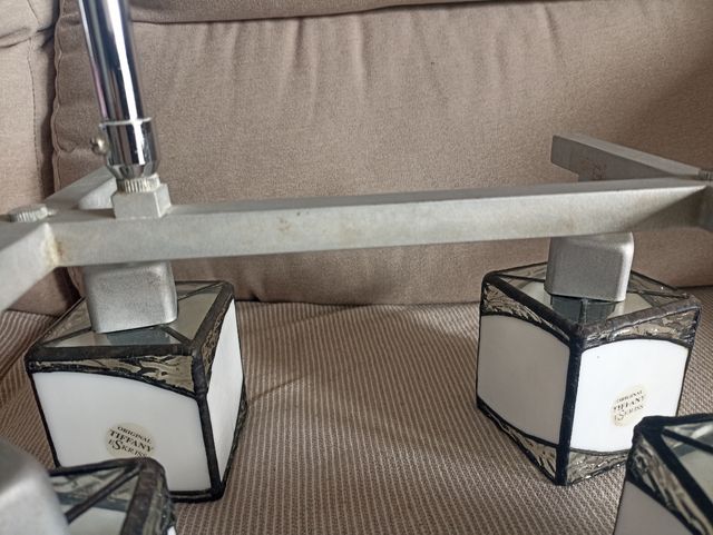 Lampara techo Tiffany