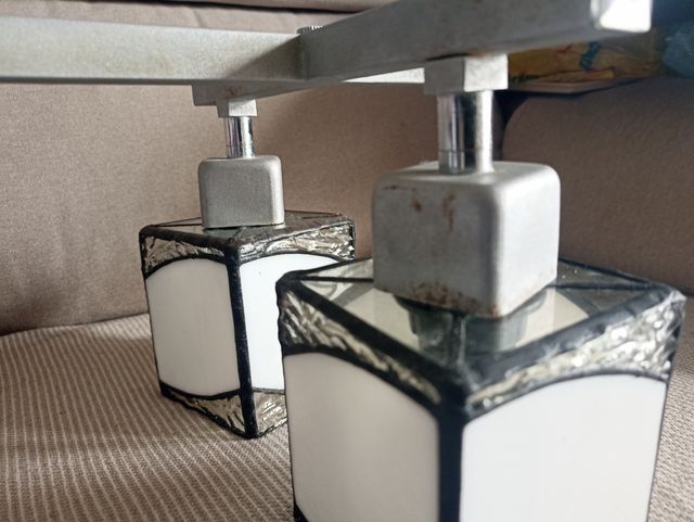 Lampara techo Tiffany