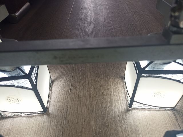 Lampara techo Tiffany