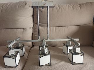 Lampara techo Tiffany