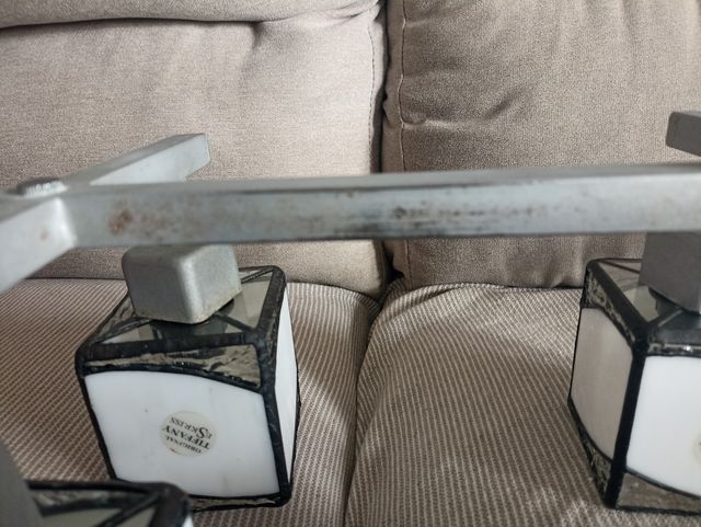 Lampara techo Tiffany