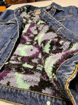 Cazadora Tejana con Borrego