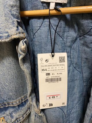 Cazadora acolchada Zara