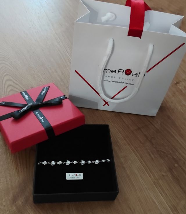 Pulsera Time ROAD Silver 925. SIN ESTRENAR.