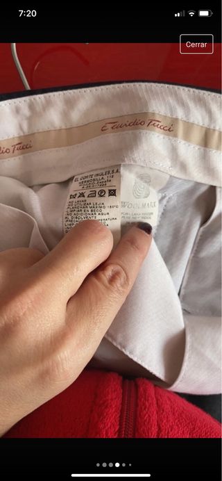 traje hombre Emidio Tucci. El Corte Ingles