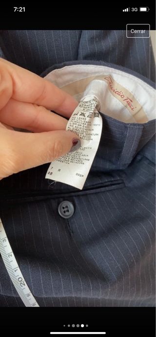 traje hombre Emidio Tucci. El Corte Ingles