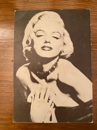 Postal Marilyn Monroe vintage