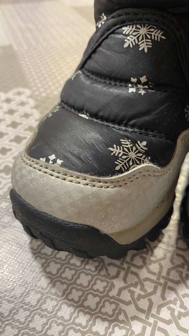 botas de nieve niña