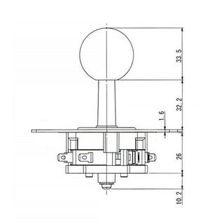 Seimitsu LS56 SE Joystick Original Arcade Stick