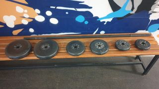 Pesas y equipos de body pump