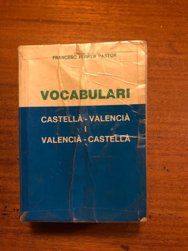 Vocabulari Castellá-Valencià