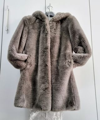 Giaccone pelliccia ecologica