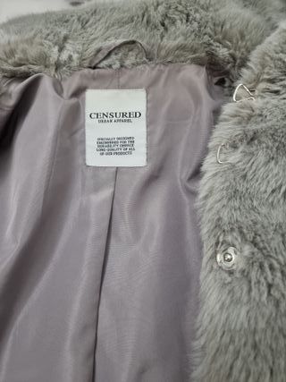 Giaccone pelliccia ecologica