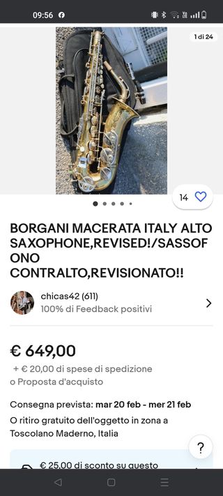 Sax Borgani Macerata