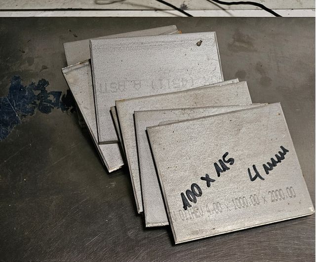 Paquete 50 recortes INOX 10x11,5cm