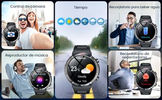 Reloj Smartwatch Llamadas Unisex 2 pulseras NUEVO