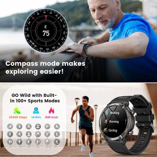 Reloj Smartwatch Llamadas Unisex 2 pulseras NUEVO