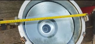Foco  de techo aluminio casquillo M40