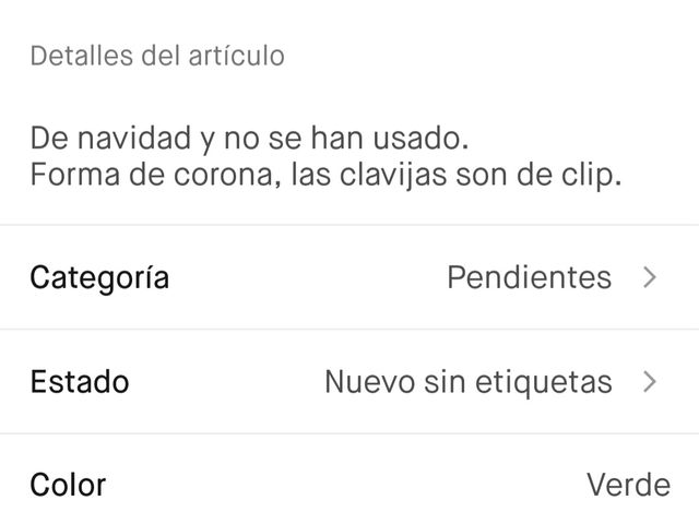 Pendientes