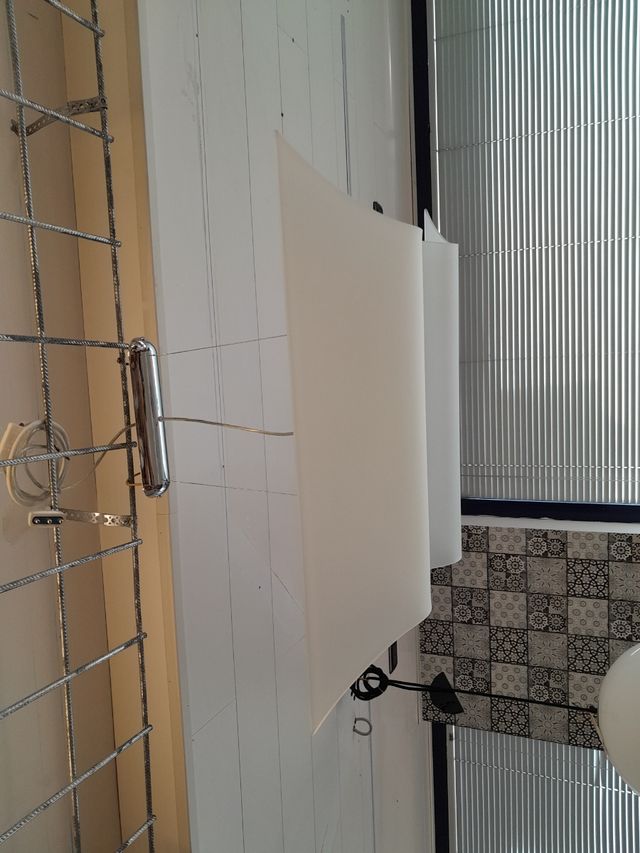 Lampadario vela vetro satinato