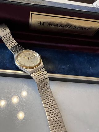 reloj hamilton años 70