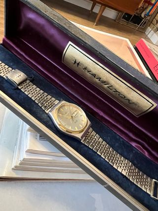 reloj hamilton años 70