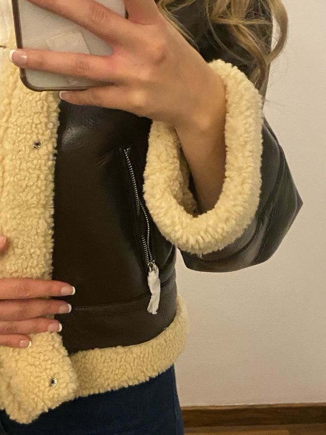 Chaqueta borreguito nueva Pull&Bear